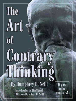 cover image of Art of Contrary Thinking